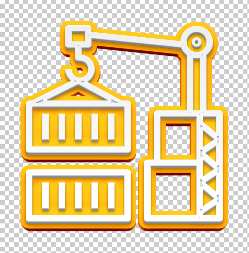 Cargo Icon Logistics Icon Crane Icon PNG, Clipart, Cargo Icon, Crane Icon, Geometry, Line, Logistics Icon Free PNG Download