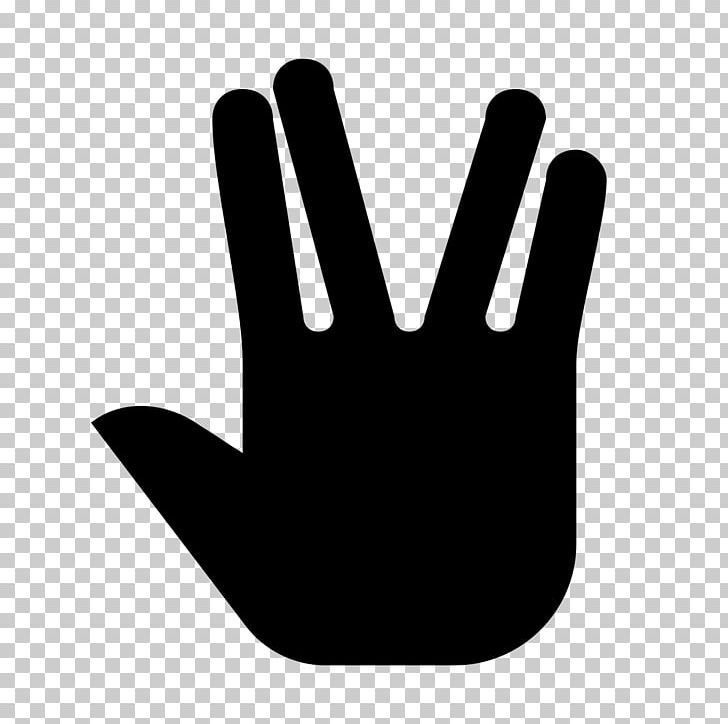 Spock Computer Icons Star Trek Gesture PNG, Clipart, Black And White, Computer Icons, Finger, Gesture, Hand Free PNG Download
