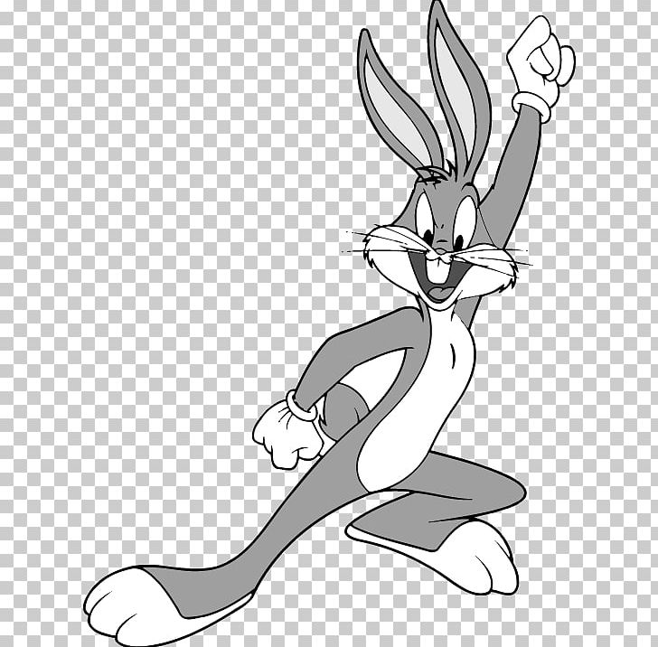 Bugs Bunny Elmer Fudd Graphics Daffy Duck PNG, Clipart, Arm, Artwork, Black And White, Bug, Bugs Bunny Free PNG Download