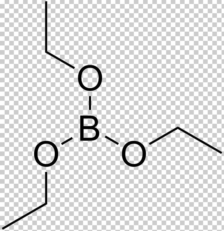 Triethyl Borate Boric Acid Ester Organic Synthesis PNG, Clipart, Acid, Angle, Area, Black, Black And White Free PNG Download