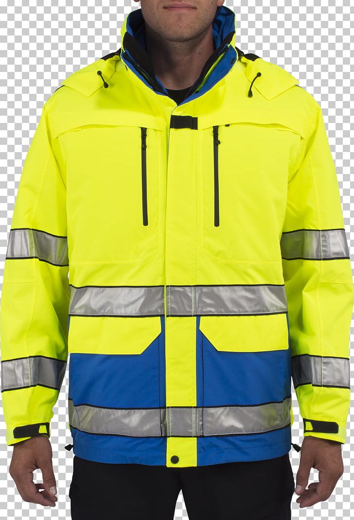Hoodie High-visibility Clothing Jacket Workwear PNG, Clipart, 511 Tactical, Clothing, Electric Blue, First, Flight Jacket Free PNG Download