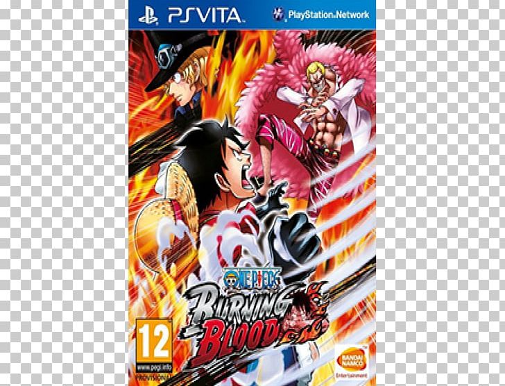One Piece: Burning Blood PlayStation 4 One Piece: Pirate Warriors 3 PlayStation Vita PNG, Clipart, Action Figure, Blood, Burn, Fighting Game, Film Free PNG Download