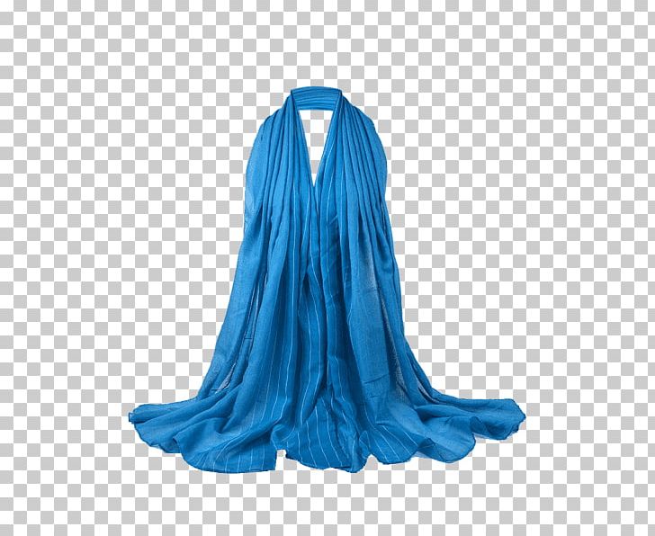 Scarf Silk Neck PNG, Clipart, Aqua, Blue Scarf, Cobalt Blue, Electric Blue, Neck Free PNG Download