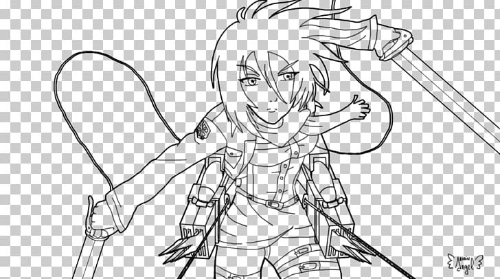 Line Art Mikasa Ackerman Drawing Attack On Titan Painting PNG, Clipart, Angle, Anime, Arm, Artwork, Attack On Titan Free PNG Download