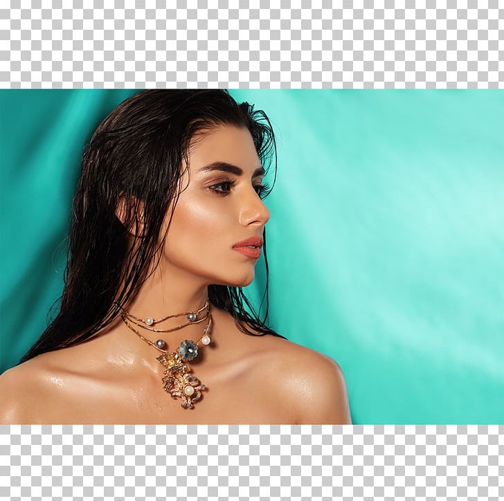 Fashion Model Turquoise Photo Shoot Supermodel PNG, Clipart, Aqua, Beauty, Black Hair, Brown Hair, Celebrities Free PNG Download