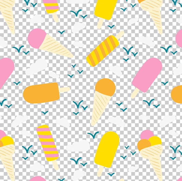 Ice Cream Cone Pattern PNG, Clipart, Adobe Illustrator, Area, Cream, Drawing, Encapsulated Postscript Free PNG Download