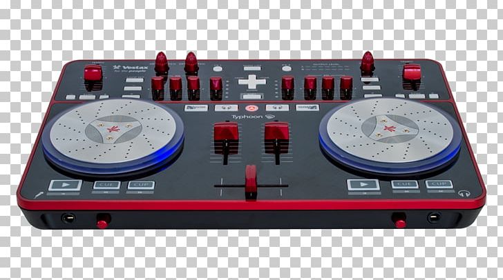 Vestax Typhoon Electronic Musical Instruments MIDI Controllers Audio Mixers PNG, Clipart, Audio, Audio, Audio Equipment, Circuit Component, Computer Software Free PNG Download