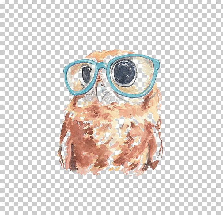 Owl Paper Watercolor Painting PNG, Clipart, Animals, Beak, Bird, Bird Of Prey, Blue Free PNG Download