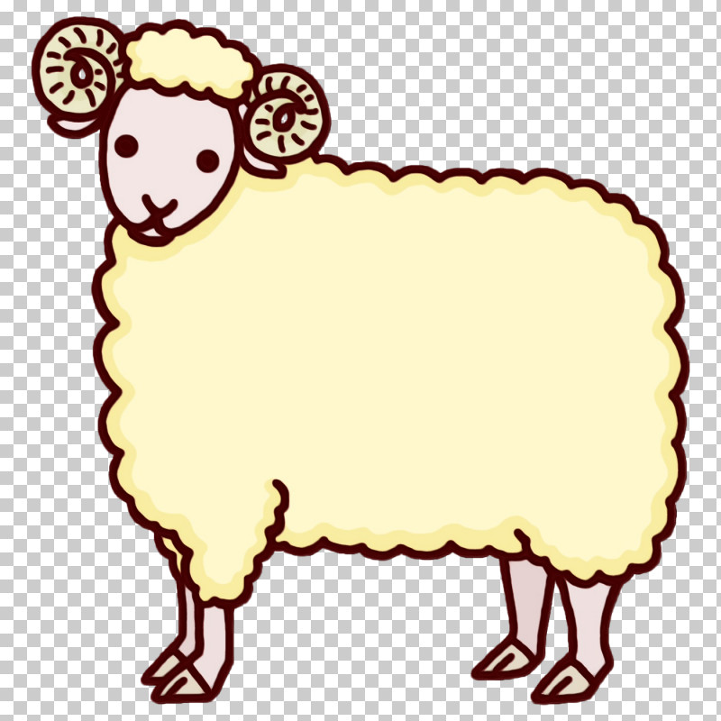 Sheep Cartoon Snout Beak Meter PNG, Clipart, Animal Frame, Beak, Biology, Cartoon, Cartoon Frame Free PNG Download