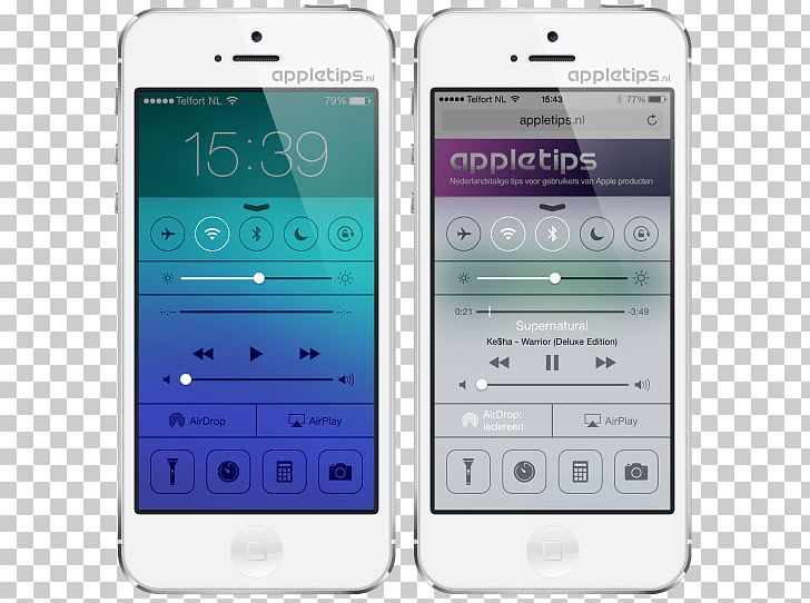 Feature Phone Smartphone IPhone 5 Apple Control Center PNG, Clipart, Airplay, Apple, Communication Device, Control Center, Control Panel Free PNG Download