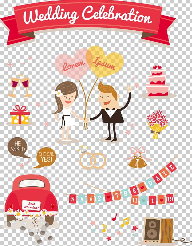 Wedding Invitation Cartoon Illustration PNG, Clipart, Art, Christmas Decoration, Decoration, Decoration Vector, Dra Free PNG Download