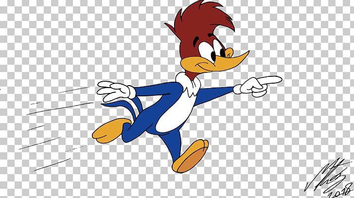 Woody Woodpecker Duck Bird Winnie Pica-Pau PNG, Clipart, Angle, Animals, Arm, Bird, Carnivoran Free PNG Download