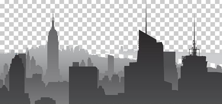 Manhattan Skyline PNG, Clipart, Black And White, Building, City, Cityscape, Clip Art Free PNG Download