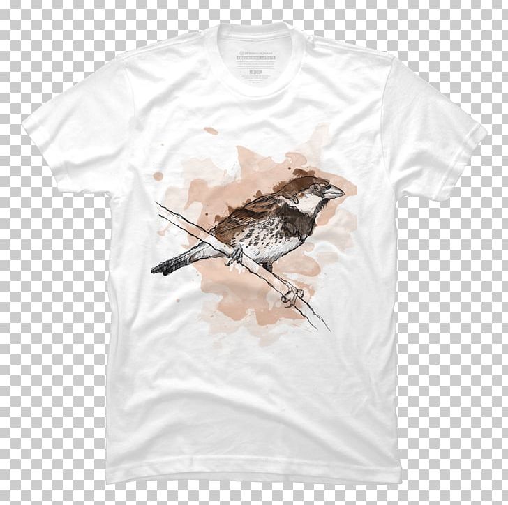 T-shirt Scoop Neck Clothing Sleeve PNG, Clipart, Beak, Bird, Brand, Clothing, Cotton Free PNG Download