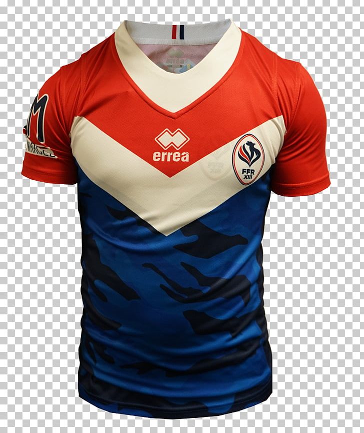 Jersey France National Rugby League Team France National Rugby Union Team Canada National Rugby League Team Rugby League Four Nations PNG, Clipart, Active Shirt, Electric Blue, Jersey, Rugby League, Rugby League Nines Free PNG Download