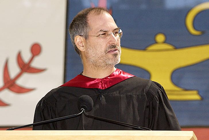 Steve Jobs Stay Hungry Stay Foolish Stanford University Stanford Cardinal Men's Basketball Commencement Speech PNG, Clipart, Apple, Celebrities, College, Entrepreneur, Graduation Ceremony Free PNG Download