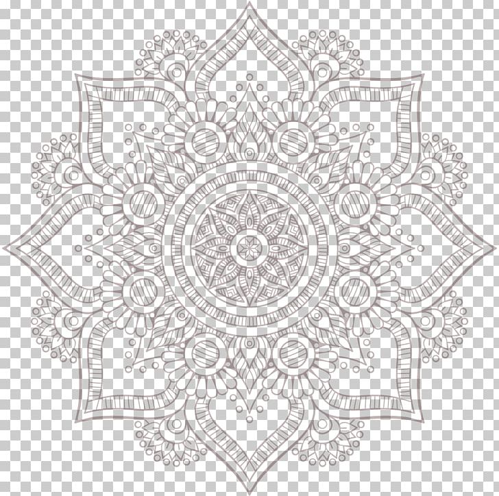 Mandala Paper Art Therapy Bridesmaid Dress Pen PNG, Clipart, 5 August, Area, Art Therapy, Black And White, Blue Free PNG Download