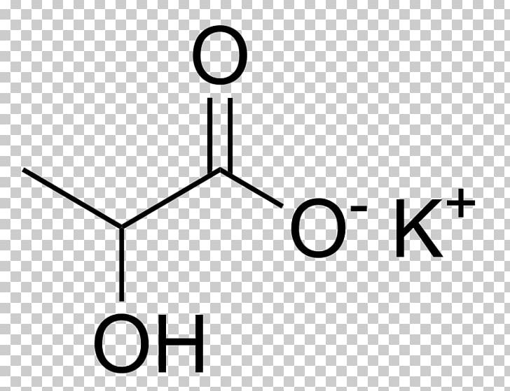 Lactic Acid Potassium Lactate Aspartic Acid PNG, Clipart, Acid, Amino Acid, Angle, Aspartic Acid, Black And White Free PNG Download