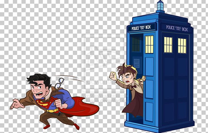 Superman TARDIS Comics Cartoon PNG, Clipart, Batman V Superman Dawn Of Justice, Cartoon, Character, Comics, Deviantart Free PNG Download