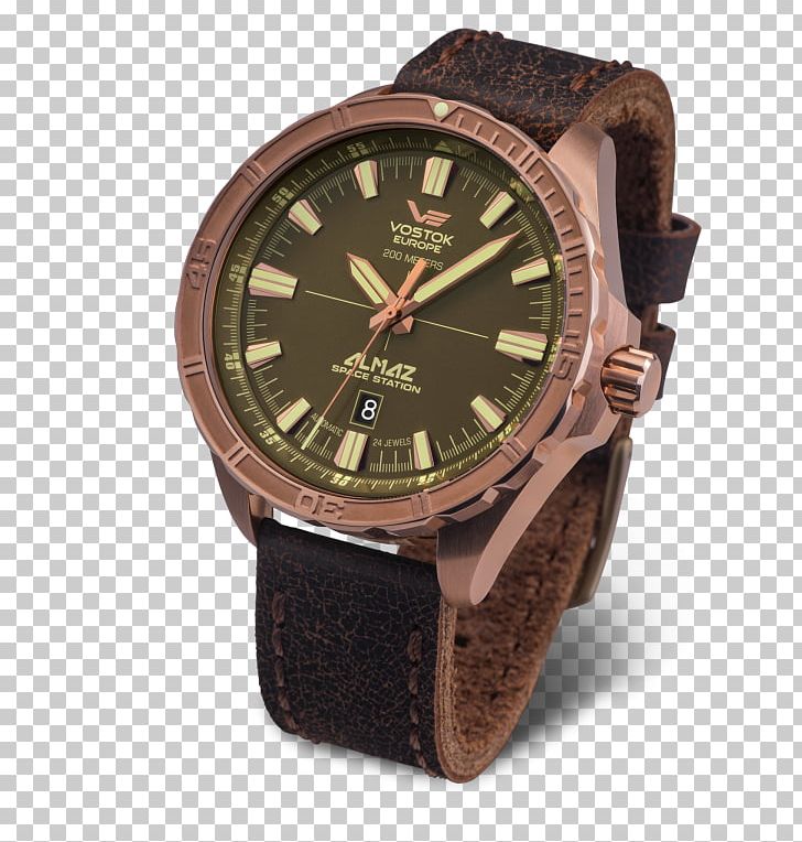 Vostok Watches Vostok Europe Automatic Watch Watch Strap PNG, Clipart, Accessories, Automatic Watch, Brand, Bronze, Brown Free PNG Download