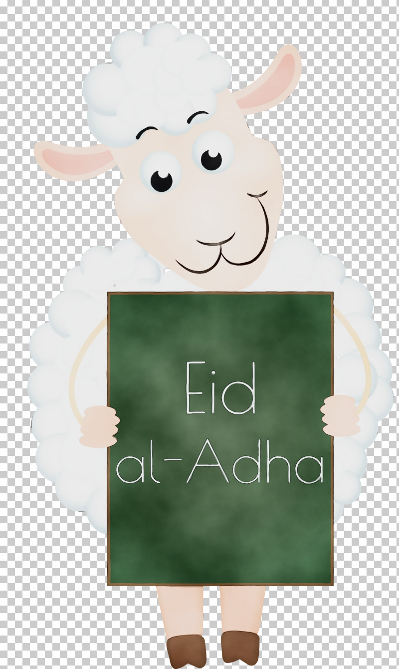 Cartoon Sheep Green Meter PNG, Clipart, Cartoon, Eid Al Adha, Eid Qurban, Green, Meter Free PNG Download