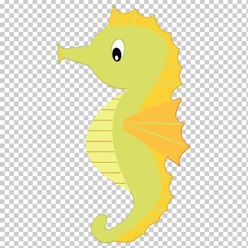 Fish Seahorses Cartoon Yellow Beak PNG, Clipart, Beak, Biology, Cartoon, Fish, Paint Free PNG Download