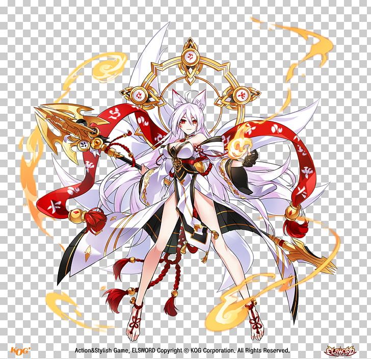 Elsword Grand Chase Tenko Elesis Video Game PNG, Clipart, Animals, Anime, Art, Artwork, Computer Wallpaper Free PNG Download