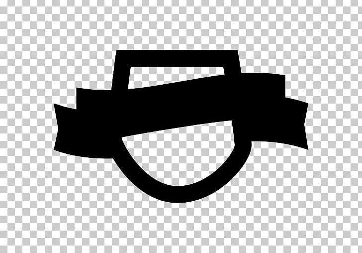 Ribbon Logo Symbol Computer Icons PNG, Clipart, Angle, Award, Black, Black And White, Brand Free PNG Download