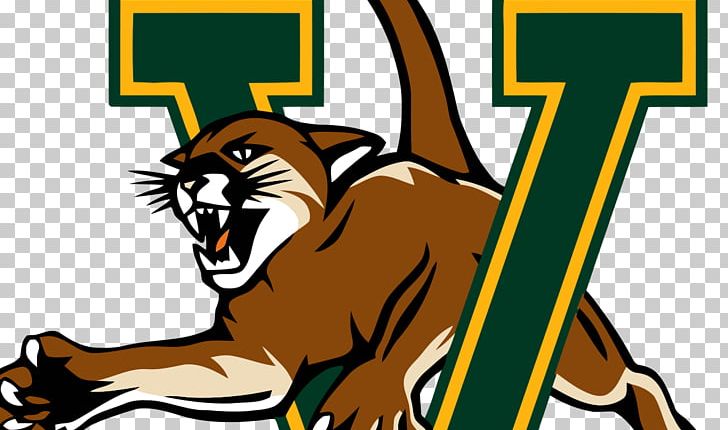 University Of Vermont Vermont Catamounts Men's Basketball Albany Great Danes Men's Basketball Vermont Catamounts Men's Ice Hockey PNG, Clipart, America East Conference, Art, Big Cats, Carnivoran, Cartoon Free PNG Download