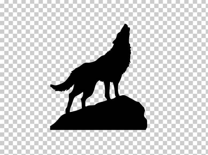 Drawing Gray Wolf Full Moon Silhouette PNG, Clipart, Black, Black And White, Carnivoran, Dark Moon, Decal Free PNG Download