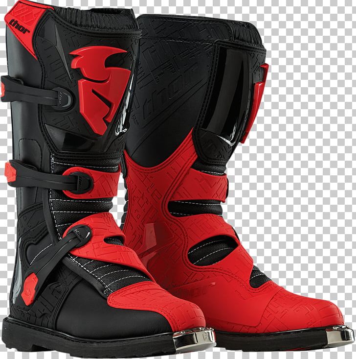 Motorcycle Boot Thor Clothing Accessories PNG, Clipart, Accessories, Black, Black Red, Blitz, Boot Free PNG Download