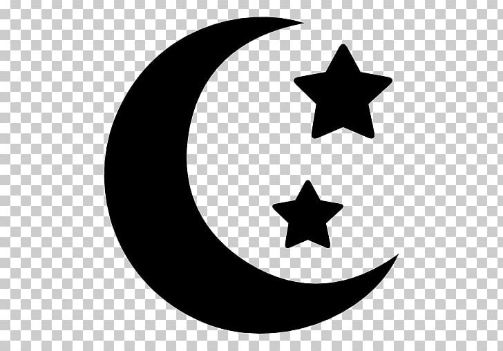 Star And Crescent Moon Lunar Phase PNG, Clipart, Autocad Dxf, Black, Black And White, Circle, Computer Icons Free PNG Download