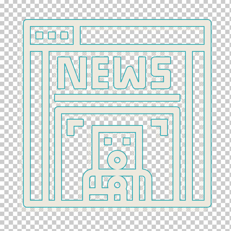 News Icon Newspaper Icon PNG, Clipart, Logo, News Icon, Newspaper Icon, Rectangle, Square Free PNG Download