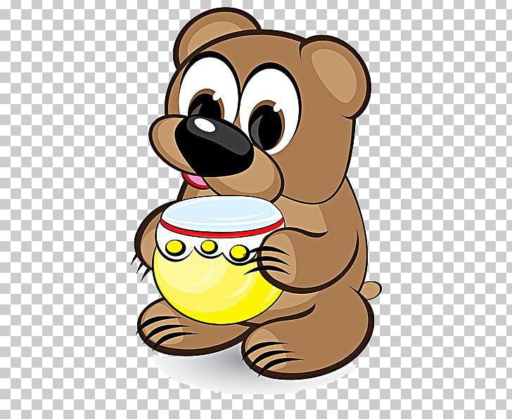 Bear Bee Cartoon PNG, Clipart, Animals, Bear, Bear Material, Boy Cartoon, Carnivoran Free PNG Download