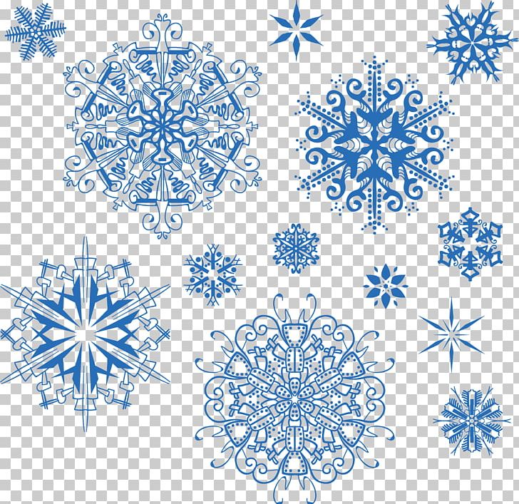 Snowflake Blue Pattern PNG, Clipart, Black, Blizzard, Blue, Circle, Creative Background Free PNG Download