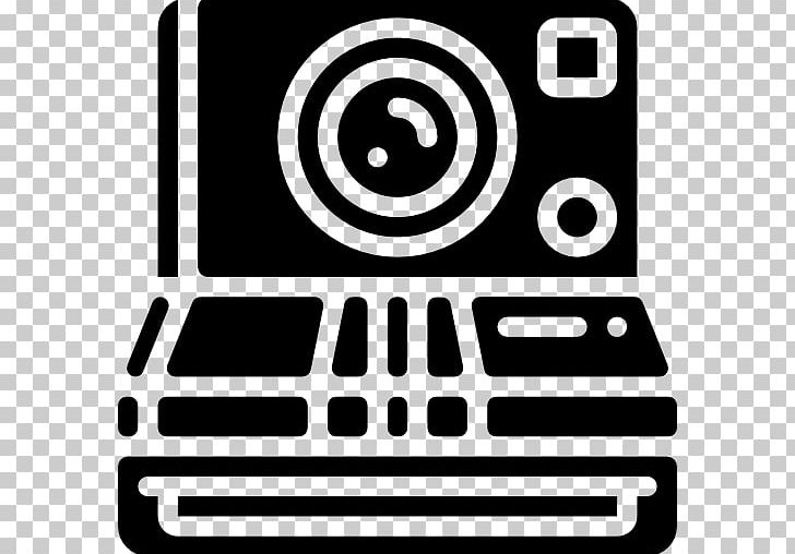 Instant Camera Computer Icons PNG, Clipart, Area, Black And White, Brand, Camera, Circle Free PNG Download