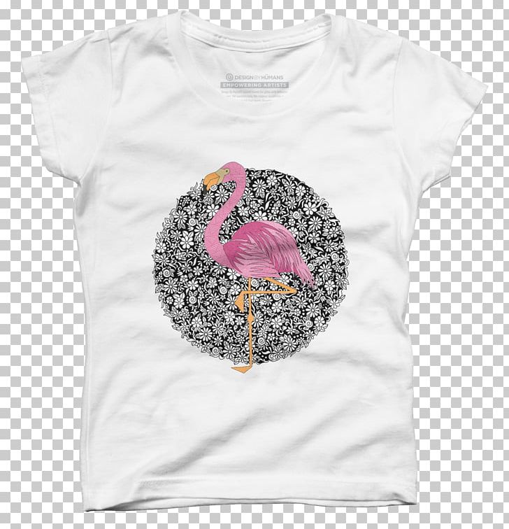 T-shirt Clothing Sleeveless Shirt Top PNG, Clipart, Animals, Bluza, Clothing, Design By Humans, Flamingo Free PNG Download