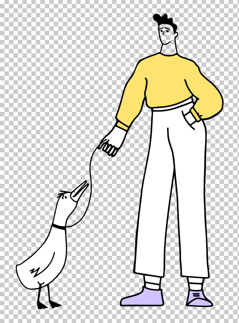 Walking The Duck Talking Duck PNG, Clipart, Cat, Fashion, Leg, Line Art, Meter Free PNG Download