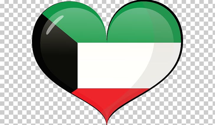 Flag Of Kuwait Heart Love PNG, Clipart, Circle, Emir Of Kuwait, Flag, Flag Of Kuwait, Grass Free PNG Download