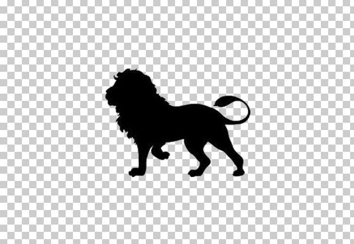 Lion Cougar Silhouette PNG, Clipart, Big Cat, Big Cats, Black, Black And White, Carnivoran Free PNG Download