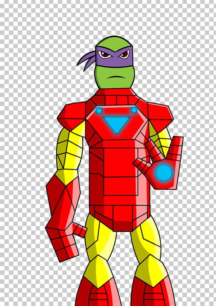 Donatello Iron Man Superhero Slash Teenage Mutant Ninja Turtles PNG, Clipart, Art, Artist, Avengers, Character, Comic Free PNG Download
