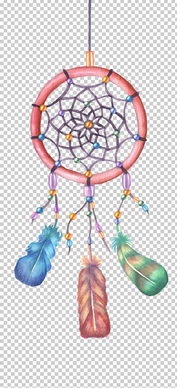 Dreamcatcher Stock Illustration Watercolor Painting Illustration PNG, Clipart, Art, Christmas Ornament, Decorations, Drawing, Dream Free PNG Download