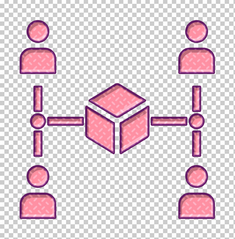 Startup Icon Connection Icon Link Icon PNG, Clipart, Connection Icon, Diagram, Line, Link Icon, Pink Free PNG Download