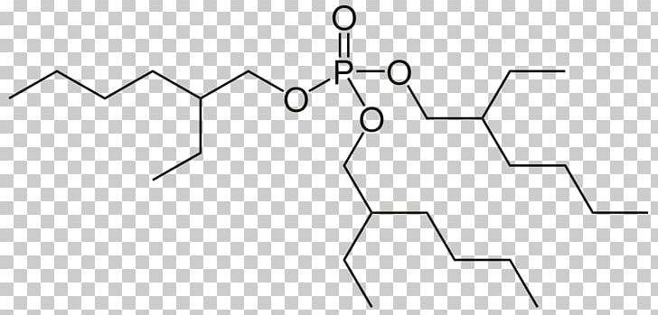 Organophosphate Tris(2-ethylhexyl)phosphate Plasticizer Phosphoric Acid PNG, Clipart, Acid, Angle, Area, Bis2ethylhexyl Phthalate, Black And White Free PNG Download