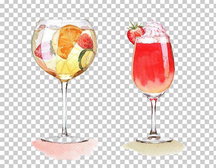 Wine Cocktail Cocktail Garnish Wine Glass Illustration PNG, Clipart, Champagne Cocktail, Champagne Stemware, Food, Fruit, Glass Free PNG Download
