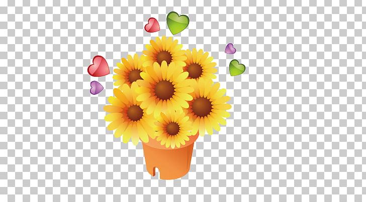 Common Sunflower Avatar PNG, Clipart, Cartoon, Daisy Family, Flower, Flower Arranging, Flowers Free PNG Download