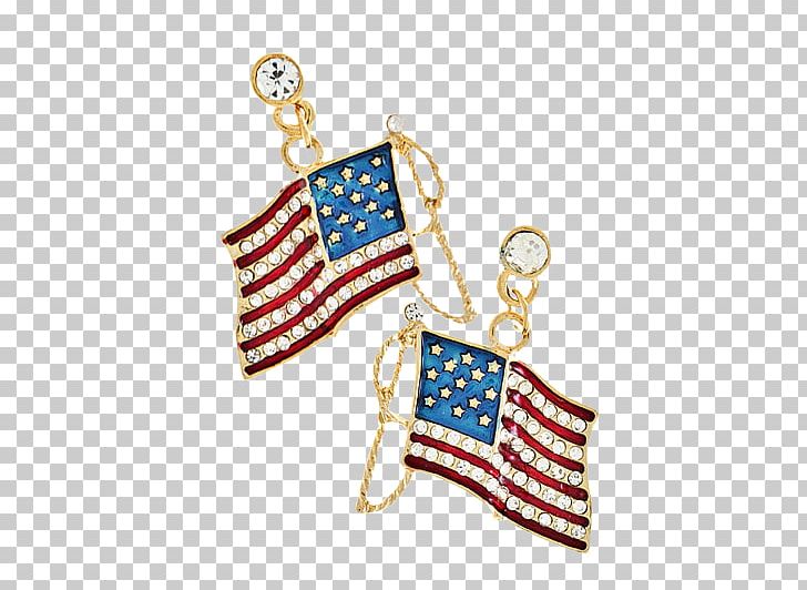 Earring Diamond-like Carbon Jewellery Flag Of The United States PNG, Clipart, Blue, Body Jewellery, Body Jewelry, Carbon, Cobalt Blue Free PNG Download