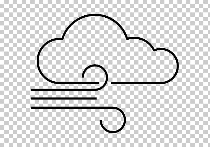 Wind Cloud Computer Icons PNG, Clipart, Angle, Area, Black, Black And White, Circle Free PNG Download