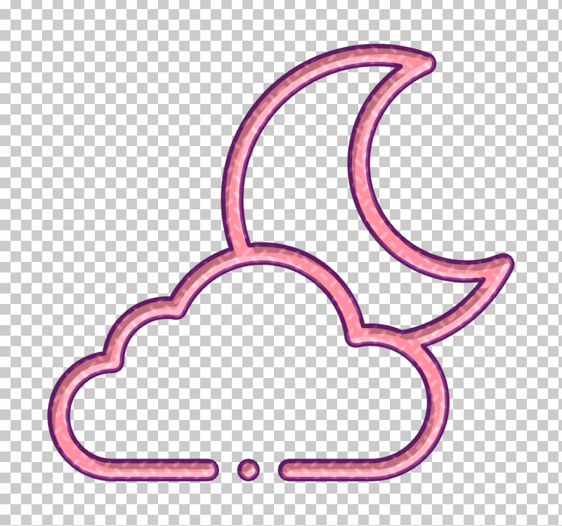 Weather Icon Cloudy Icon Night Icon PNG, Clipart, Cloudy Icon, Geometry, Human Body, Jewellery, Line Free PNG Download