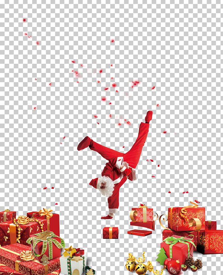 Santa Claus Breakdancing Dance B-boy PNG, Clipart, Christmas, Christmas Decoration, Christmas Ornament, Computer Wallpaper, Disc Jockey Free PNG Download